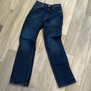 Zara straight jeans